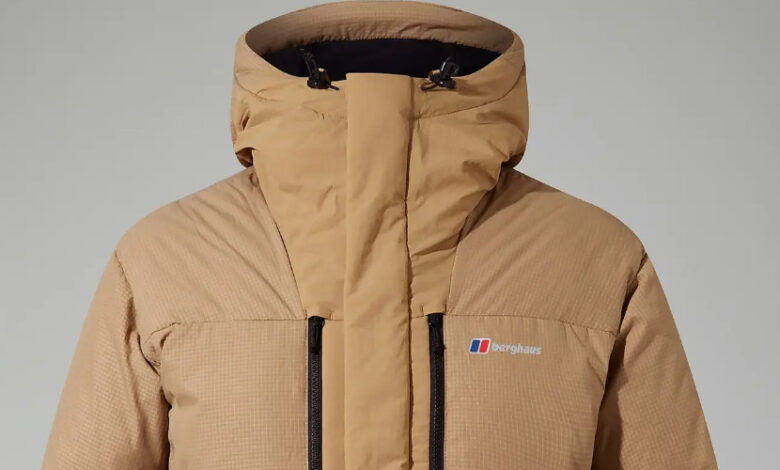 Berghaus Men's Sabber Hooded Down Insulated Jacket - Natural
