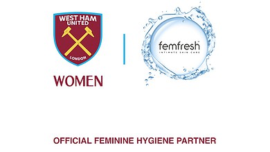 West Ham United Femfresh - Hygiene Partner (002)
